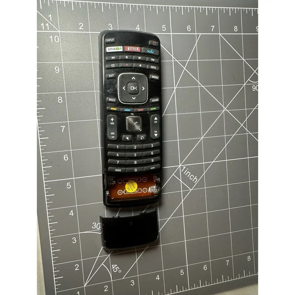 Vizio XRV1TV 3D TV Keyboard Remote For E3D320VX, E3D420VX, E3DB420VX, E3D470VX